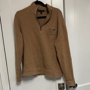Banana Republic 100% Cotton Quarter Zip Sweater
